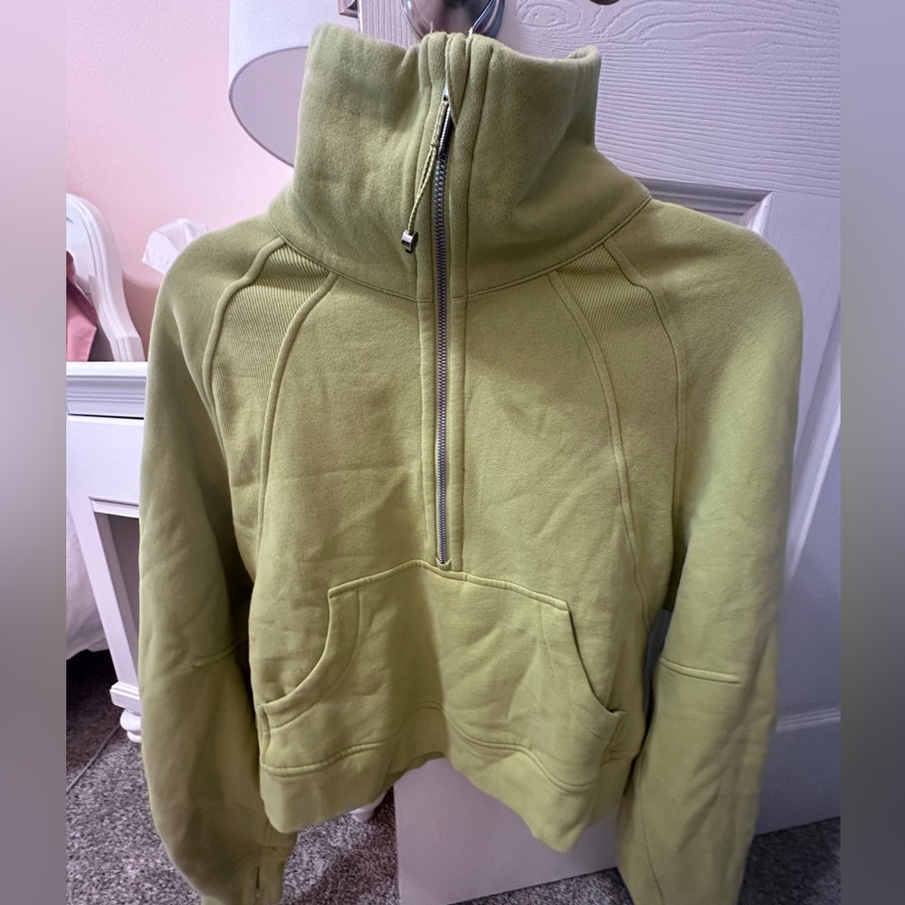 Quarter zip scuba